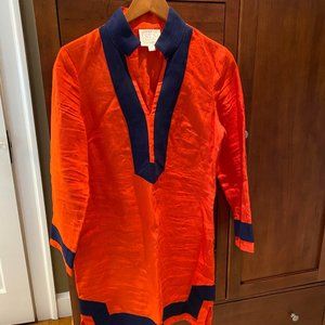 Sail to Sable Red Tunic Dress